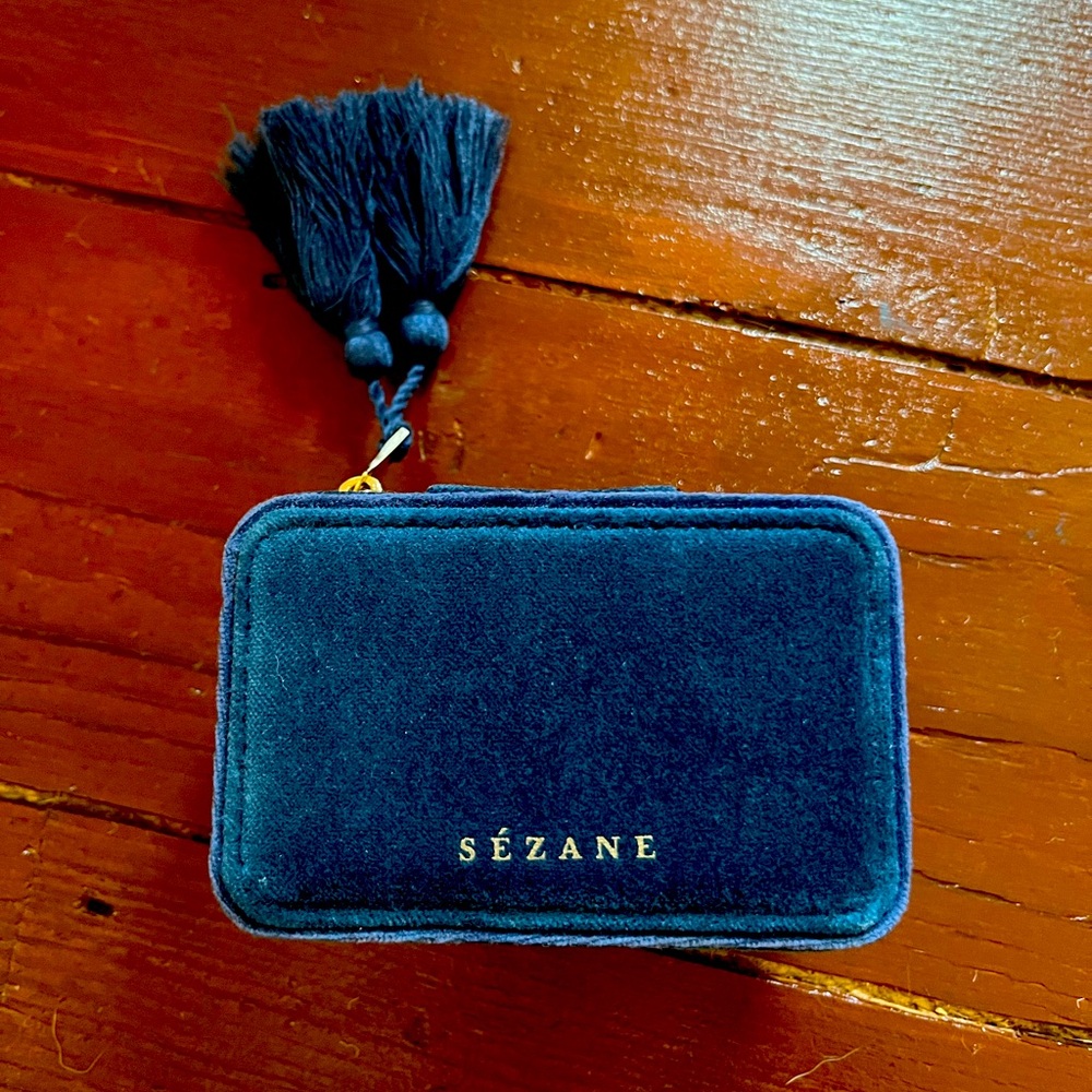 Sézane Travel Jewelry Case